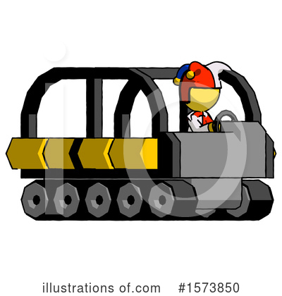 Royalty-Free (RF) Yellow Design Mascot Clipart Illustration by Leo Blanchette - Stock Sample #1573850