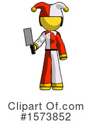 Yellow Design Mascot Clipart #1573852 by Leo Blanchette