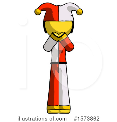 Royalty-Free (RF) Yellow Design Mascot Clipart Illustration by Leo Blanchette - Stock Sample #1573862