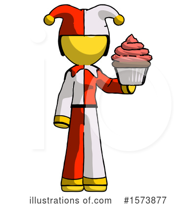 Royalty-Free (RF) Yellow Design Mascot Clipart Illustration by Leo Blanchette - Stock Sample #1573877