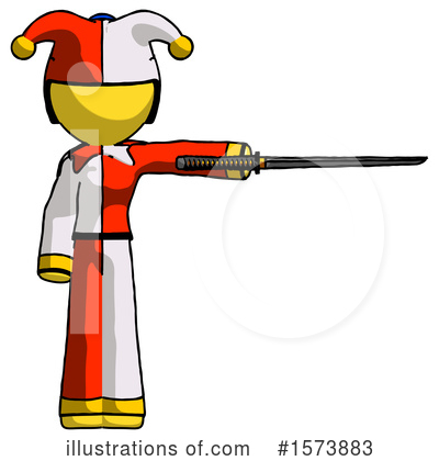 Royalty-Free (RF) Yellow Design Mascot Clipart Illustration by Leo Blanchette - Stock Sample #1573883