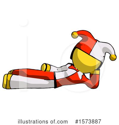 Royalty-Free (RF) Yellow Design Mascot Clipart Illustration by Leo Blanchette - Stock Sample #1573887