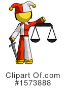 Yellow Design Mascot Clipart #1573888 by Leo Blanchette