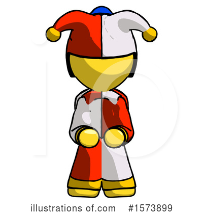 Royalty-Free (RF) Yellow Design Mascot Clipart Illustration by Leo Blanchette - Stock Sample #1573899