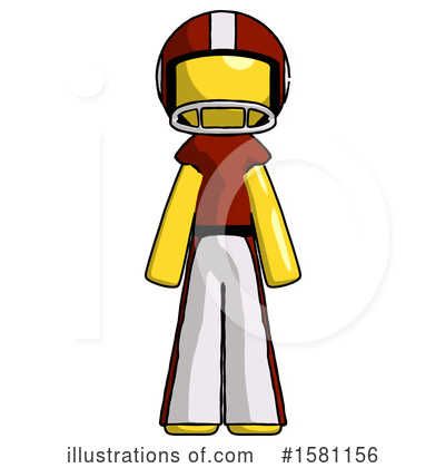 Royalty-Free (RF) Yellow Design Mascot Clipart Illustration by Leo Blanchette - Stock Sample #1581156