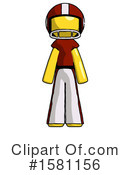Yellow Design Mascot Clipart #1581156 by Leo Blanchette