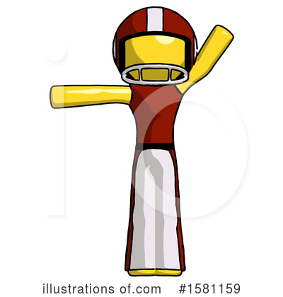 Royalty-Free (RF) Yellow Design Mascot Clipart Illustration by Leo Blanchette - Stock Sample #1581159