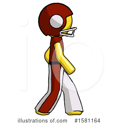 Royalty-Free (RF) Yellow Design Mascot Clipart Illustration by Leo Blanchette - Stock Sample #1581164