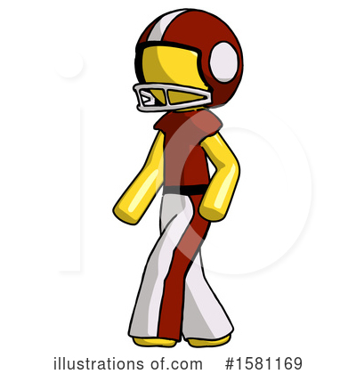 Royalty-Free (RF) Yellow Design Mascot Clipart Illustration by Leo Blanchette - Stock Sample #1581169