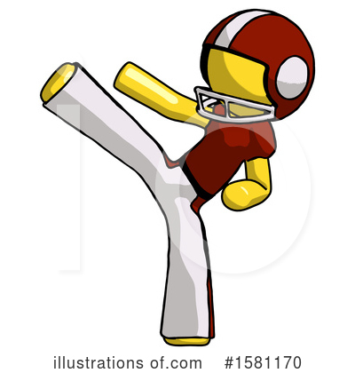 Royalty-Free (RF) Yellow Design Mascot Clipart Illustration by Leo Blanchette - Stock Sample #1581170