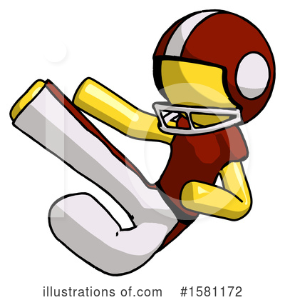 Royalty-Free (RF) Yellow Design Mascot Clipart Illustration by Leo Blanchette - Stock Sample #1581172
