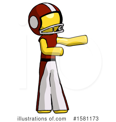 Royalty-Free (RF) Yellow Design Mascot Clipart Illustration by Leo Blanchette - Stock Sample #1581173