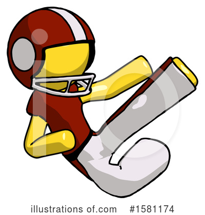 Royalty-Free (RF) Yellow Design Mascot Clipart Illustration by Leo Blanchette - Stock Sample #1581174