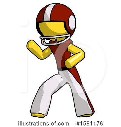 Royalty-Free (RF) Yellow Design Mascot Clipart Illustration by Leo Blanchette - Stock Sample #1581176
