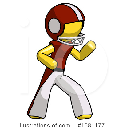 Royalty-Free (RF) Yellow Design Mascot Clipart Illustration by Leo Blanchette - Stock Sample #1581177