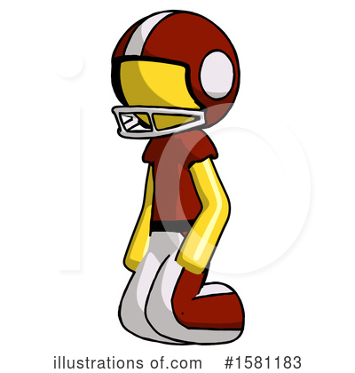 Royalty-Free (RF) Yellow Design Mascot Clipart Illustration by Leo Blanchette - Stock Sample #1581183
