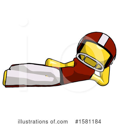 Royalty-Free (RF) Yellow Design Mascot Clipart Illustration by Leo Blanchette - Stock Sample #1581184