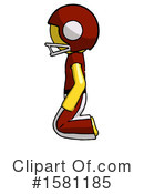 Yellow Design Mascot Clipart #1581185 by Leo Blanchette