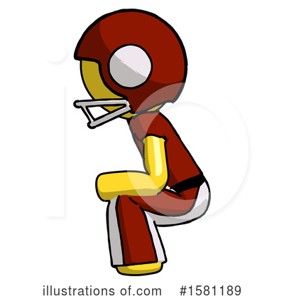 Royalty-Free (RF) Yellow Design Mascot Clipart Illustration by Leo Blanchette - Stock Sample #1581189