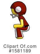 Yellow Design Mascot Clipart #1581189 by Leo Blanchette