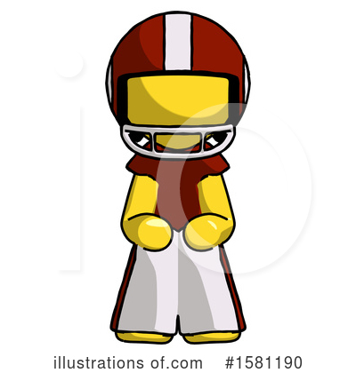 Royalty-Free (RF) Yellow Design Mascot Clipart Illustration by Leo Blanchette - Stock Sample #1581190