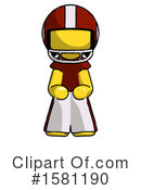 Yellow Design Mascot Clipart #1581190 by Leo Blanchette