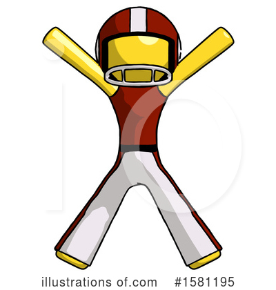 Royalty-Free (RF) Yellow Design Mascot Clipart Illustration by Leo Blanchette - Stock Sample #1581195