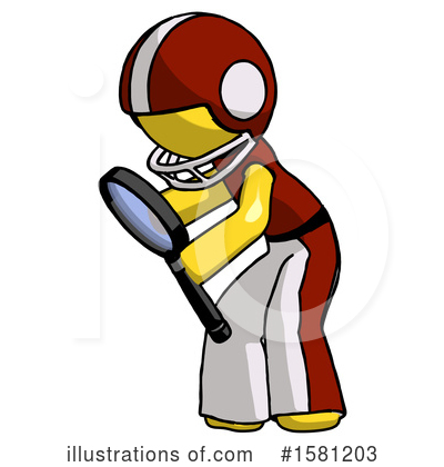 Royalty-Free (RF) Yellow Design Mascot Clipart Illustration by Leo Blanchette - Stock Sample #1581203