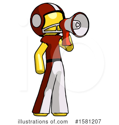 Royalty-Free (RF) Yellow Design Mascot Clipart Illustration by Leo Blanchette - Stock Sample #1581207