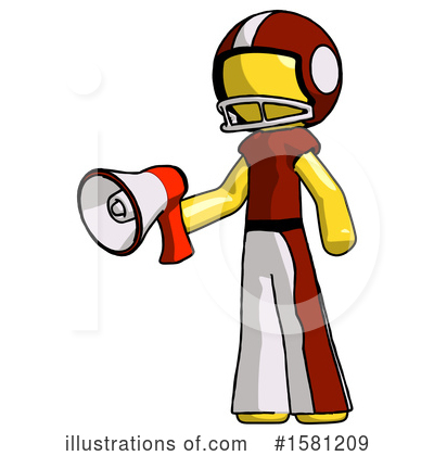 Royalty-Free (RF) Yellow Design Mascot Clipart Illustration by Leo Blanchette - Stock Sample #1581209