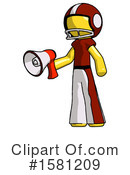 Yellow Design Mascot Clipart #1581209 by Leo Blanchette