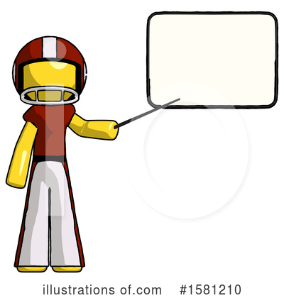 Royalty-Free (RF) Yellow Design Mascot Clipart Illustration by Leo Blanchette - Stock Sample #1581210