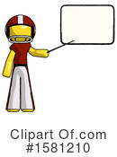 Yellow Design Mascot Clipart #1581210 by Leo Blanchette