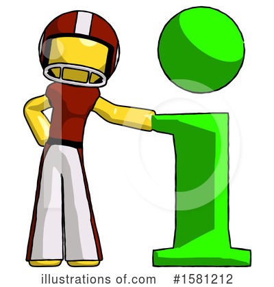 Royalty-Free (RF) Yellow Design Mascot Clipart Illustration by Leo Blanchette - Stock Sample #1581212