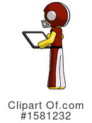 Yellow Design Mascot Clipart #1581232 by Leo Blanchette