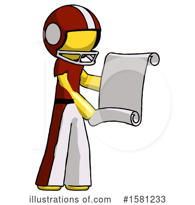 Royalty-Free (RF) Yellow Design Mascot Clipart Illustration by Leo Blanchette - Stock Sample #1581233