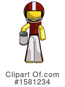 Yellow Design Mascot Clipart #1581234 by Leo Blanchette