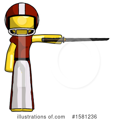 Royalty-Free (RF) Yellow Design Mascot Clipart Illustration by Leo Blanchette - Stock Sample #1581236
