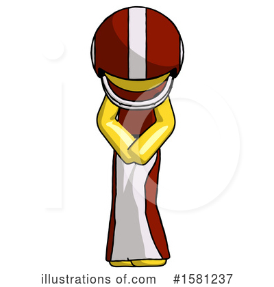Royalty-Free (RF) Yellow Design Mascot Clipart Illustration by Leo Blanchette - Stock Sample #1581237