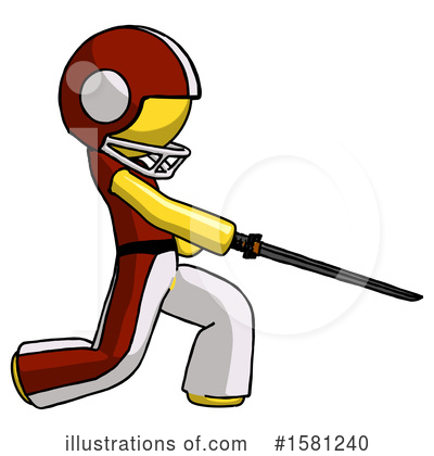 Royalty-Free (RF) Yellow Design Mascot Clipart Illustration by Leo Blanchette - Stock Sample #1581240