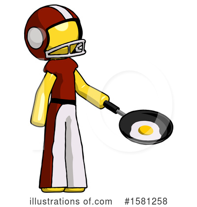 Royalty-Free (RF) Yellow Design Mascot Clipart Illustration by Leo Blanchette - Stock Sample #1581258