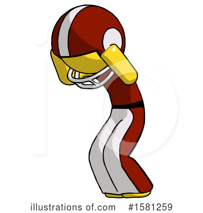 Royalty-Free (RF) Yellow Design Mascot Clipart Illustration by Leo Blanchette - Stock Sample #1581259