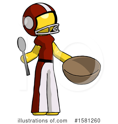 Royalty-Free (RF) Yellow Design Mascot Clipart Illustration by Leo Blanchette - Stock Sample #1581260