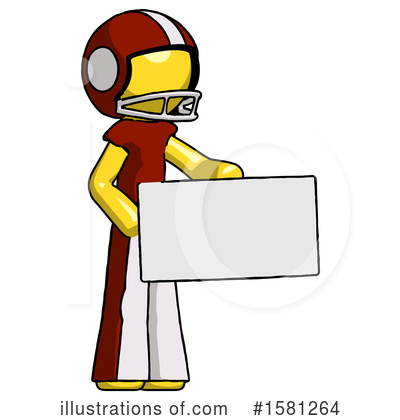 Royalty-Free (RF) Yellow Design Mascot Clipart Illustration by Leo Blanchette - Stock Sample #1581264
