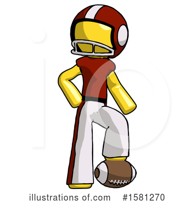 Royalty-Free (RF) Yellow Design Mascot Clipart Illustration by Leo Blanchette - Stock Sample #1581270