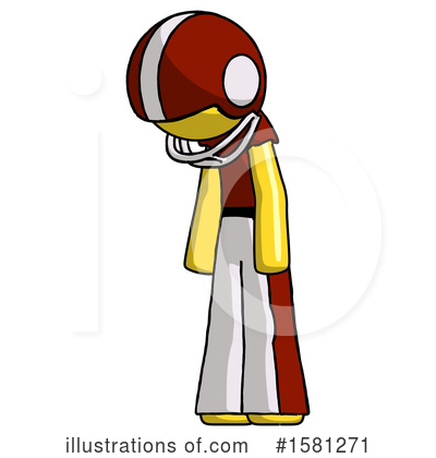 Royalty-Free (RF) Yellow Design Mascot Clipart Illustration by Leo Blanchette - Stock Sample #1581271