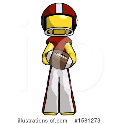 Royalty-Free (RF) Yellow Design Mascot Clipart Illustration by Leo Blanchette - Stock Sample #1581273