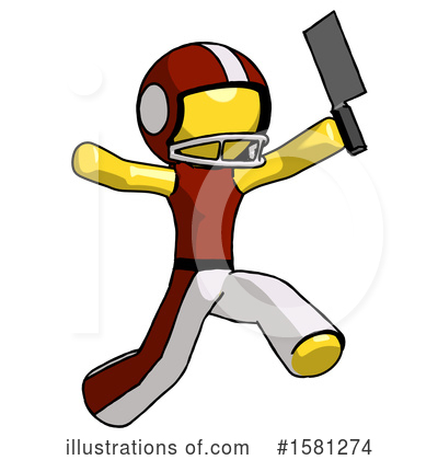 Royalty-Free (RF) Yellow Design Mascot Clipart Illustration by Leo Blanchette - Stock Sample #1581274