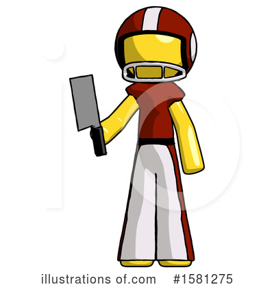Royalty-Free (RF) Yellow Design Mascot Clipart Illustration by Leo Blanchette - Stock Sample #1581275