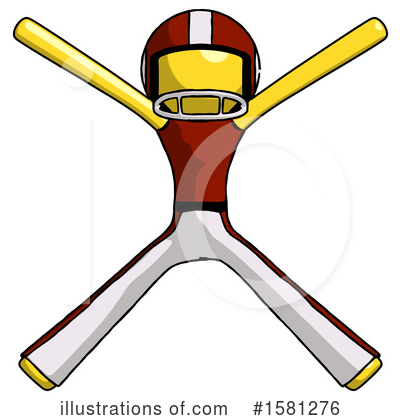 Royalty-Free (RF) Yellow Design Mascot Clipart Illustration by Leo Blanchette - Stock Sample #1581276